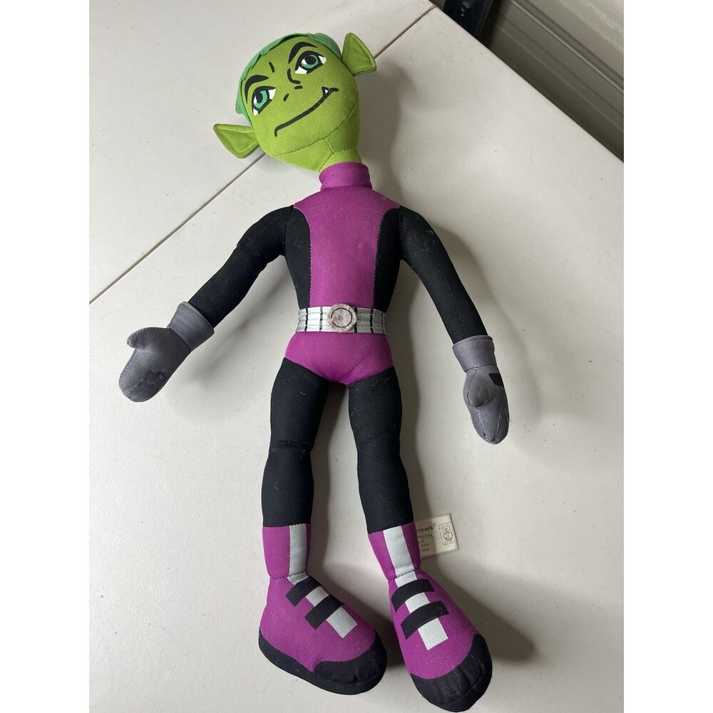 Warner Bros. Teen Titans Beast Boy Medium Plush Stuffed Toy 18"